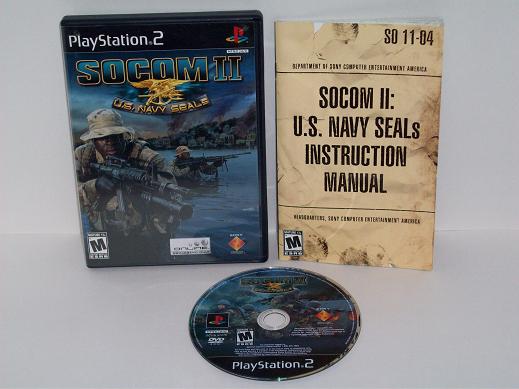SOCOM II: U.S. Navy SEALs - PS2 Game